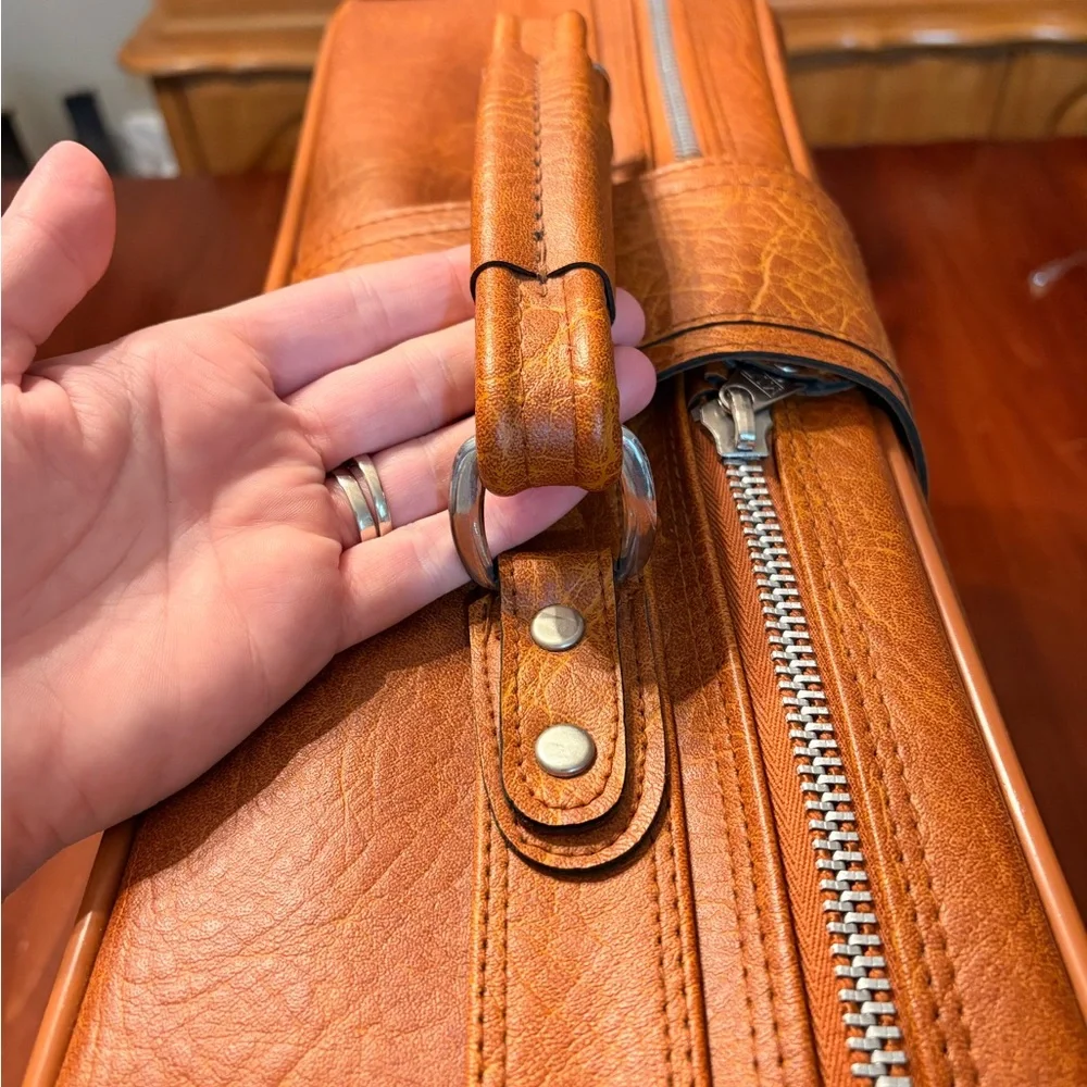 Men's Vintage Leather Travel Bag